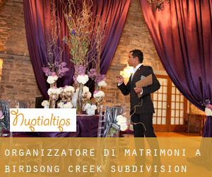 Organizzatore di matrimoni a Birdsong Creek Subdivision