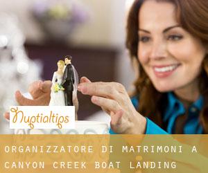 Organizzatore di matrimoni a Canyon Creek Boat Landing
