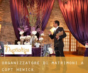 Organizzatore di matrimoni a Copt Hewick