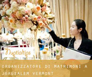 Organizzatore di matrimoni a Jerusalem (Vermont)