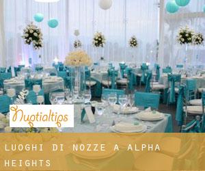 Luoghi di nozze a Alpha Heights