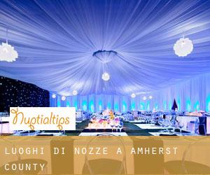 Luoghi di nozze a Amherst County