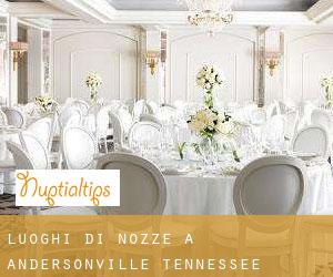 Luoghi di nozze a Andersonville (Tennessee)