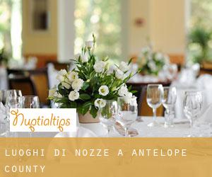 Luoghi di nozze a Antelope County