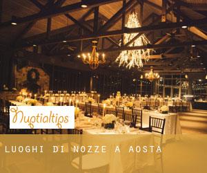 Luoghi di nozze a Aosta