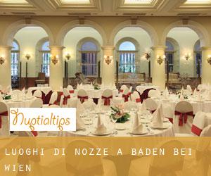 Luoghi di nozze a Baden bei Wien