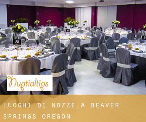 Luoghi di nozze a Beaver Springs (Oregon)
