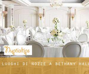 Luoghi di nozze a Bethany Hall