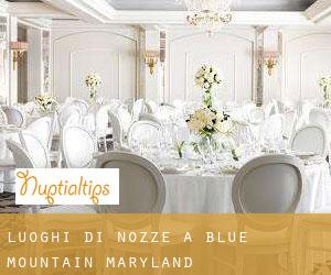 Luoghi di nozze a Blue Mountain (Maryland)