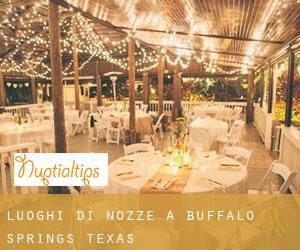 Luoghi di nozze a Buffalo Springs (Texas)