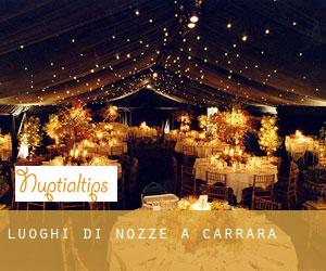 Luoghi di nozze a Carrara