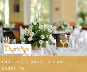 Luoghi di nozze a Castel Gandolfo
