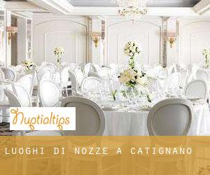 Luoghi di nozze a Catignano