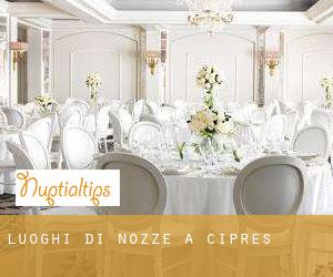 Luoghi di nozze a Cipres