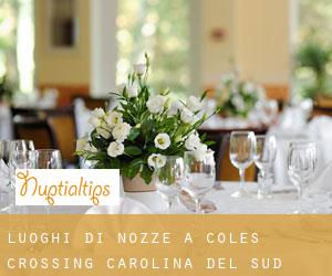 Luoghi di nozze a Coles Crossing (Carolina del Sud)