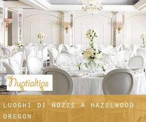 Luoghi di nozze a Hazelwood (Oregon)