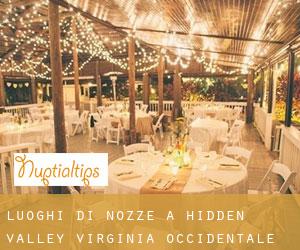 Luoghi di nozze a Hidden Valley (Virginia Occidentale)