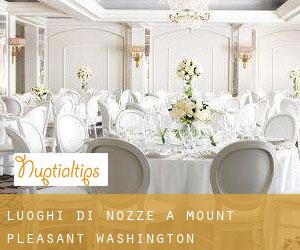 Luoghi di nozze a Mount Pleasant (Washington)