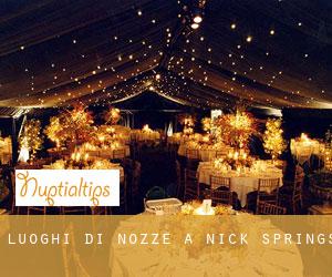 Luoghi di nozze a Nick Springs