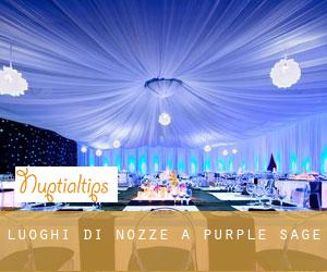Luoghi di nozze a Purple Sage
