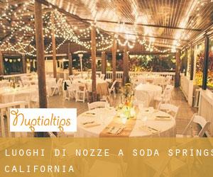 Luoghi di nozze a Soda Springs (California)