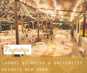 Luoghi di nozze a University Heights (New York)