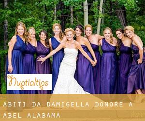 Abiti da damigella d'onore a Abel (Alabama)