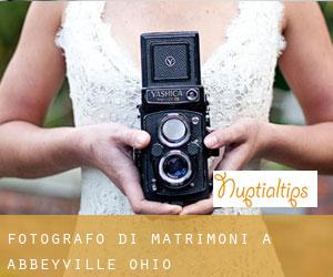 Fotografo di matrimoni a Abbeyville (Ohio)