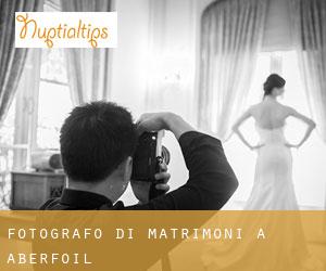 Fotografo di matrimoni a Aberfoil
