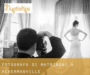 Fotografo di matrimoni a Ackermanville
