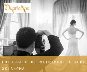Fotografo di matrimoni a Acme (Oklahoma)