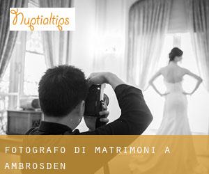 Fotografo di matrimoni a Ambrosden