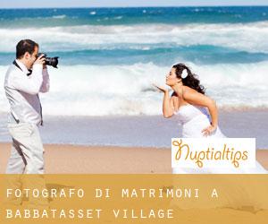Fotografo di matrimoni a Babbatasset Village