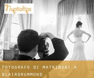 Fotografo di matrimoni a Blairdrummond