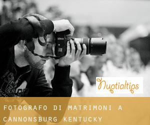 Fotografo di matrimoni a Cannonsburg (Kentucky)
