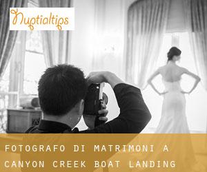 Fotografo di matrimoni a Canyon Creek Boat Landing