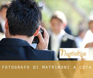 Fotografo di matrimoni a Cota
