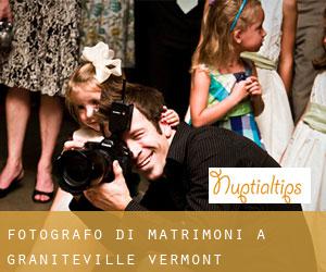 Fotografo di matrimoni a Graniteville (Vermont)