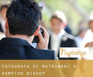 Fotografo di matrimoni a Hampton Bishop