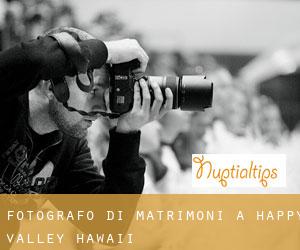 Fotografo di matrimoni a Happy Valley (Hawaii)