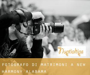 Fotografo di matrimoni a New Harmony (Alabama)