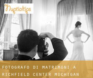 Fotografo di matrimoni a Richfield Center (Michigan)