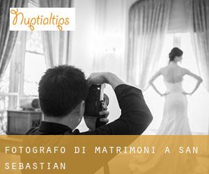 Fotografo di matrimoni a San Sebastián