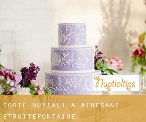 Torte nuziali a Athesans-Étroitefontaine