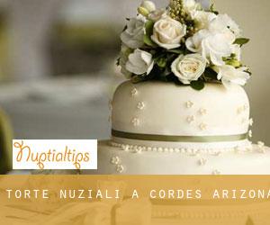 Torte nuziali a Cordes (Arizona)