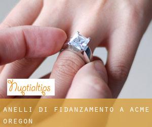 Anelli di fidanzamento a Acme (Oregon)