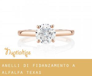 Anelli di fidanzamento a Alfalfa (Texas)