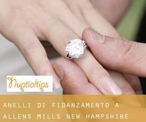 Anelli di fidanzamento a Allens Mills (New Hampshire)