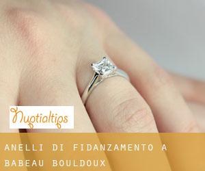 Anelli di fidanzamento a Babeau-Bouldoux