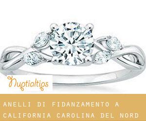 Anelli di fidanzamento a California (Carolina del Nord)